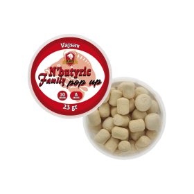 M Baits N'Butyric Family Pop Up 8-10mm 23g Vajsav