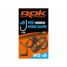 ROK WIDE GAPE tefon horog, szakállas 6-os méret
