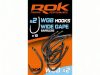 ROK WIDE GAPE Barbless szakáll nélküli teflon horog, 6-os méret