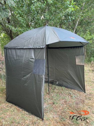 TF GEAR - COMPACT Square Umbrella, sátras ernyő, nyitott - 2,5m